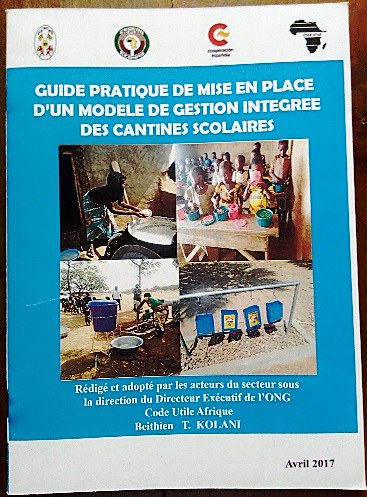Couverture du guide pratique des cantines scolaires intégrées